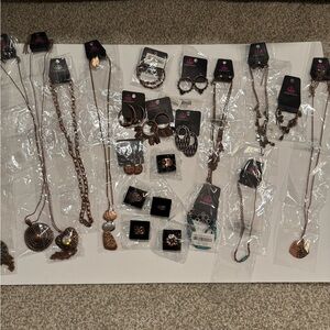 Paparazzi Copper Jewelry and Turquoise Jewelry Set